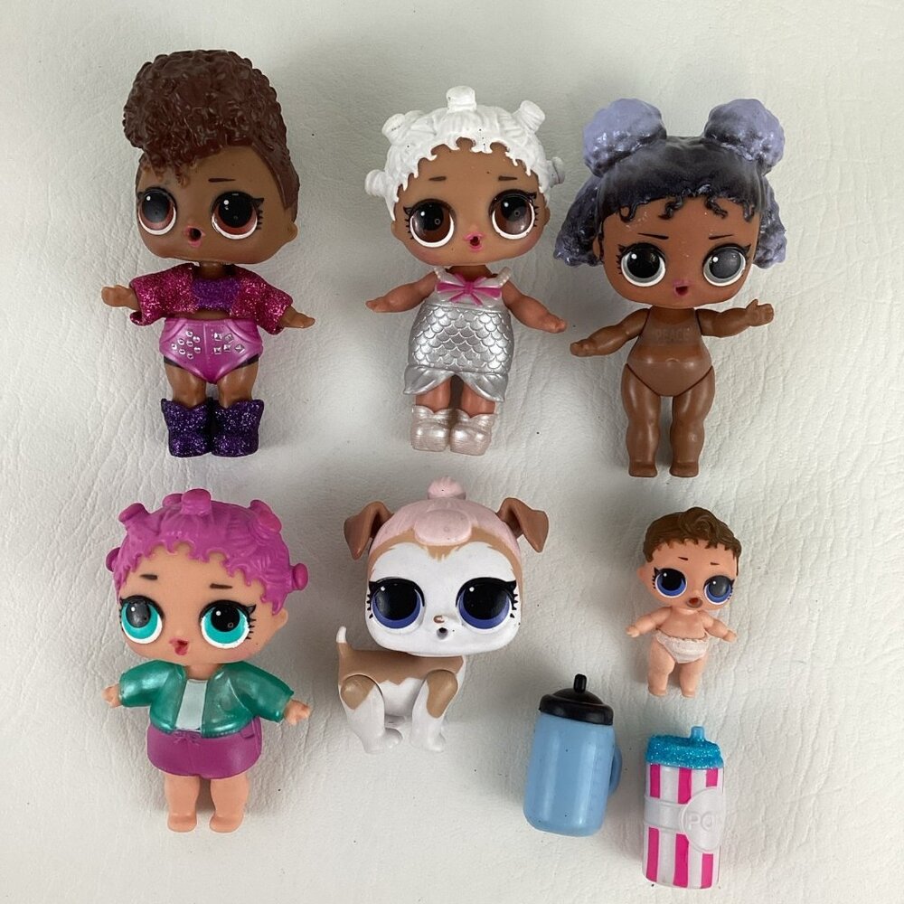 LOL Surprise Mini 3" Doll Lot Roller Sk8er Rip Tide Beats Baby Snow Dogg MGA